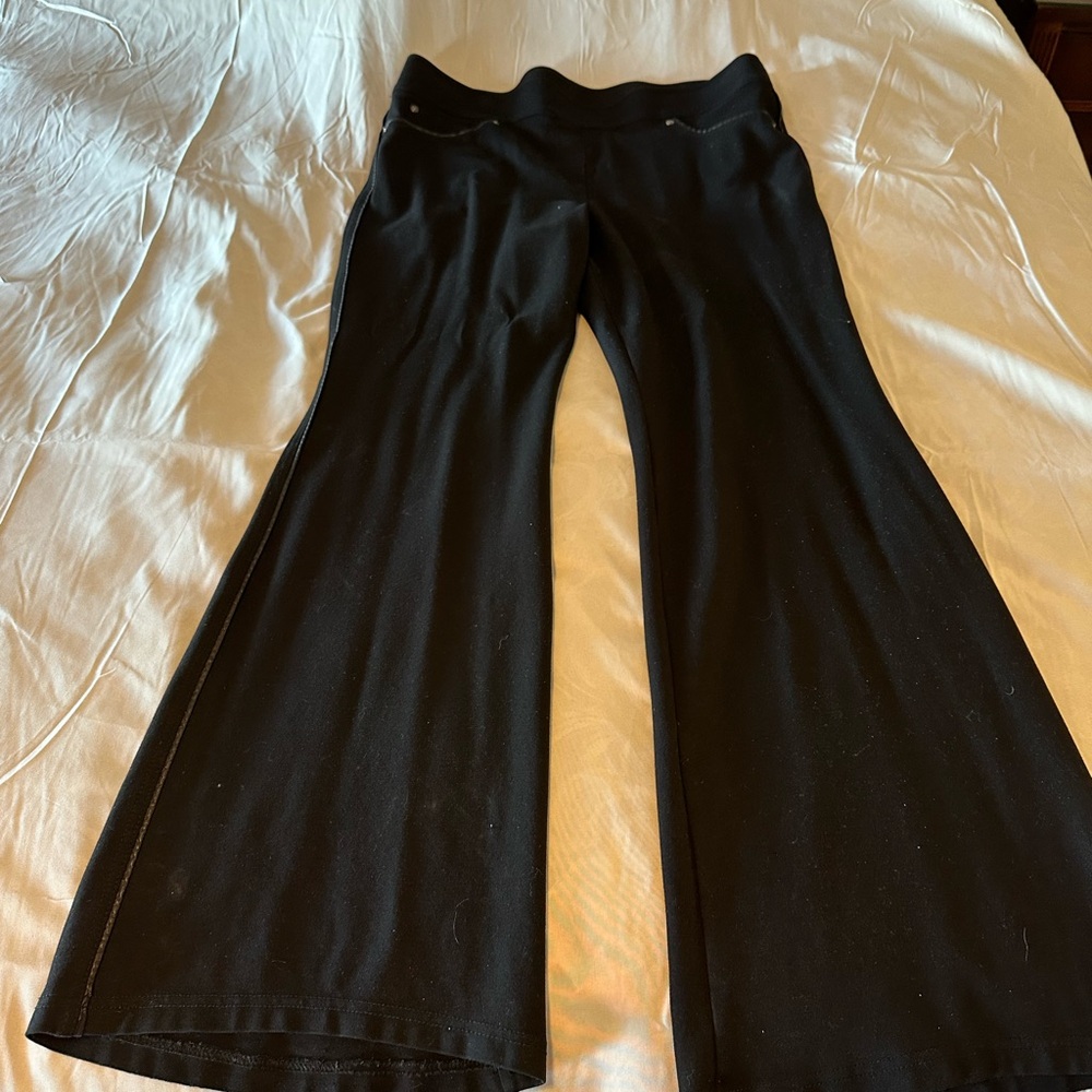 Black Wide-Leg Pants